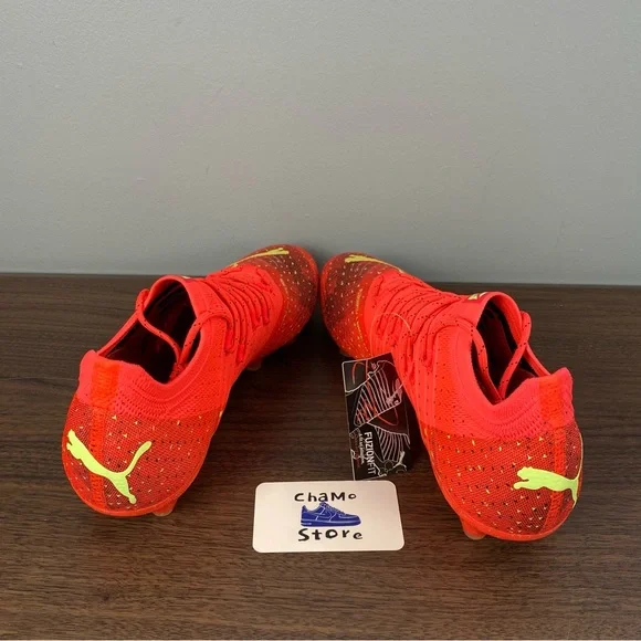 PUMA FUTURE Z 1.4 FG/AG FEARLESS FIERY Coral Soccer Cleats 106989 03 Sz 10.5 - Picture 5 of 8
